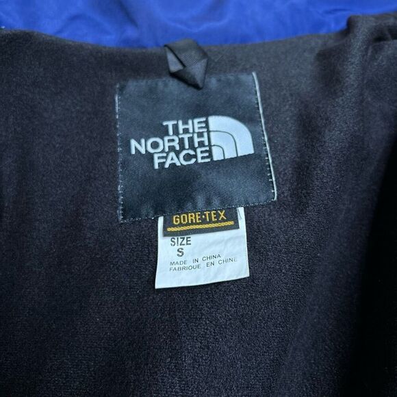 Vintage The North Face Gore Tex Mountain Jacket Blue Small - Picture 9 of 9